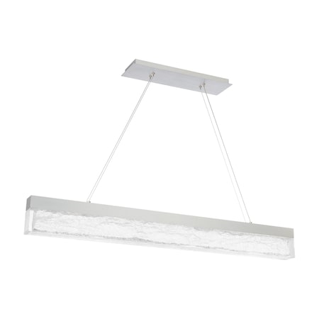 Dweled Effervescent 45in LED Pendant 3000K in Brushed Aluminum PD-971